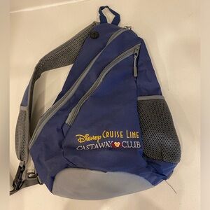 Disney Cruise Line Castaway Club Member Backpack / Sling Bag